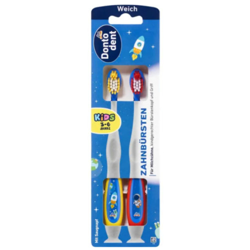 Dontodent зубна щітка для дітей Kids NEW, 2 шт